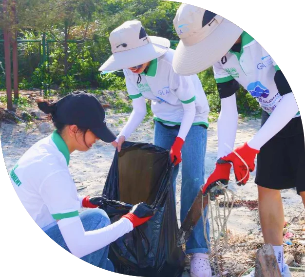 Go Green with GLA illustration